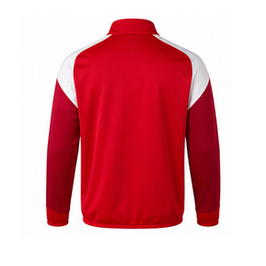 Haut d'entraînement de football personnalisé à col zippé, manches longues, léger, pour entraînement d'équipe - Product Image 3