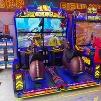 Machine de conduite de chevaux à monnayeur pour parc d'attractions, machine de jeu d'arcade sportive d'intérieur