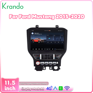 Krando - Sistema Multimedia Estéreo Android de 11.5'' Estilo Tesla con GPS para Ford Mustang 2015-2020, Unidad Principal para Automóvil, Carplay Inalámbrico, 4G, WIFI, DSP - Product Image 3