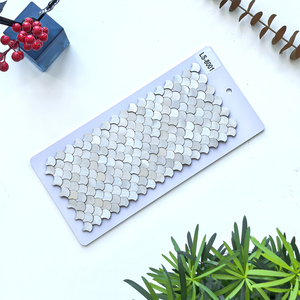 <span class=keywords><strong>Mini</strong></span> vỏ hình dạng nhôm vỏ và dính Gạch <span class=keywords><strong>Mosaic</strong></span> cho nhà bếp backsplash - Product Image 2