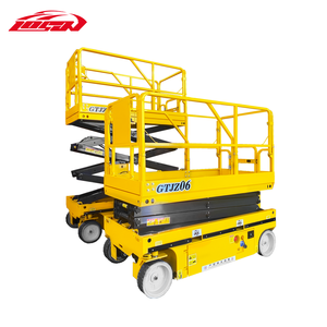 Meja Angkat Gunting Listrik Hidrolik CE 4m 6m 8m 10m 12m 14m 16m 18m - Product Image 1