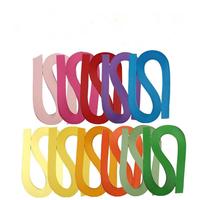 Bandes de papier quilling personnalisées en gros Beckon, largeurs 3mm, 5mm, 7mm, couleurs assorties, longueur 54cm pour projets d'art et d'artisanat en papier DIY
