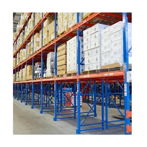 industrial wholesale warehouse shelves metal racking heavy duty selective very narrow aisle vna pallet rack storage rack