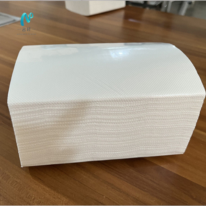 MingXuan serviettes de haute qualité personnalisées 16*21cm blanc brun pâte de bois vierge serviette recyclée 1/2 pli serviettes en papier et serviettes - Product Image 4