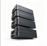 Sistem Speaker Line Array Aktif LA-6 Dual 12" dengan Diafragma Paduan Neodymium Titanium - Portabel, Tahan Lama, Tahan Air, Profesional untuk Panggung