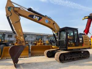 Excavatrice CAT 320E d'occasion à vendre, structure robuste, performance stable sous charge lourde. Largement utilisée pour le nivellement des terrains. - Product Image 6