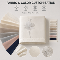 Ensemble de literie Alenhome personnalisé OEM ODM à motif pied-de-poule bleu, housse de couette imprimée, drap, taie d'oreiller, fabricant de textiles de maison et d'hôtel