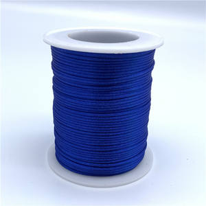 7 #   เชือกถักจีนขนาด 1 มม. |   ไหมเรยอนเกาหลีสำหรับทำสร้อยข้อมือ สร้อยคอ และงานถักมาคราเม่ DIY |   นุ่มและสีไม่ตก - Product Image 5