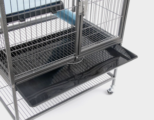 Kinghotpet Rolling gabbia per animali in metallo grande a 3 livelli con vassoio per coniglio furetto gatti cincillà ratti adulti gabbia per animali domestici - Product Image 5