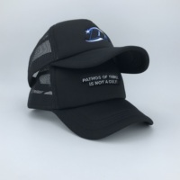 Gorra de camionero de alta calidad, sombrero de espuma de malla, logotipo bordado personalizado, fabricantes