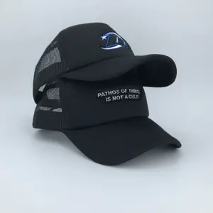 Высококачественная шапка-тракер, шапка из пенопласта с вышивкой на заказ от производителя логотипа