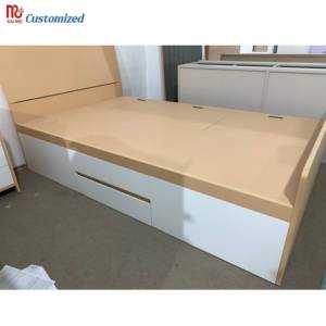 Lit de rangement en bois sur mesure - Product Image 1