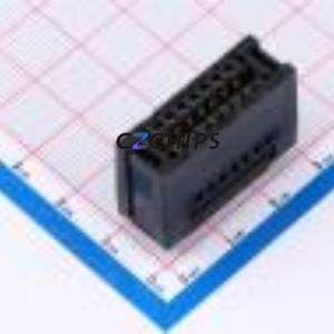 EC14P03BK-0001 Gold Finger <b>Connector</b> P=2.54mm <b>Connector</b> ( <b>Connector</b> Type: EDGE SLOT )( Pitch: 2.54mm )( Total PIN Count: 14P ) - Product Image 1