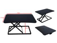 Ordinateur de bureau ergonomique moderne bon marché à plate-forme surélevée Bureau de levage pour ordinateur portable
