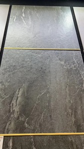 Piastrelle in Porcellana Grigia Antiscivolo per <span class=keywords><strong>Bagno</strong></span>, Finitura Opaca 600x600, Aspetto Cemento Rustico per Pavimenti - Product Image 3