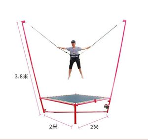 <span class=keywords><strong>Cama</strong></span> <span class=keywords><strong>Elástica</strong></span> Plegable de PVC y Acero para Niños, Trampolín con Resortes, para Interior y Exterior, Precio de Fábrica, Gran Venta - Product Image 2