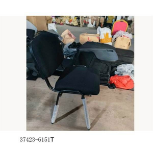 Chaise de formation avec tablette intégrée, chaise de salle de réunion avec accoudoirs réglables pour sièges de conférence - Product Image 2
