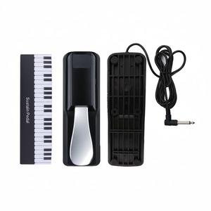 Pédale de sustain universelle pour piano, interrupteur au pied pour clavier numérique, accessoires pour orgue électronique et synthétiseur MIDI, portable et durable - Product Image 1