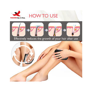 Épilateur en cristal à logo personnalisé, prix bas, pour l'épilation, tampons en cristal, gomme magique indolore, exfoliant - Product Image 6