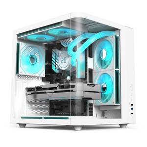 2025 xu hướng mới ATX Tempered Glass chơi game máy tính trường hợp OEM ODM Máy tính để bàn PC Tủ giữa tháp chơi game vỏ - Product Image 1