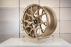 Jantes en alliage d'aluminium sport, finement traitées, robustes, anti-rayures, durables, 20 et <span class=keywords><strong>21</strong></span> pouces pour Hyundai Santa <span class=keywords><strong>Fe</strong></span> - Product Image 4