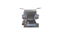 Plateau de benne en aluminium avec auvent et porte-bagages arrière pour double cabine