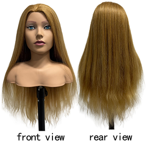 Affichage d'enseignement perruque cheveux modèle tête femme africaine modèle styliste tissage <span class=keywords><strong>salon</strong></span> <span class=keywords><strong>de</strong></span> <span class=keywords><strong>coiffure</strong></span> - Product Image 5