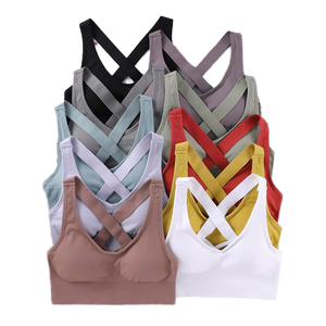 All One Sujetador deportivo profesional ligero sin costuras a prueba de golpes de alto soporte para yoga y correr - Product Image 4