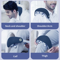 Appareil de massage intelligent en forme de U pour la douleur au cou Machine 5D pétrissage 4 têtes électrique Shiatsu masseur cervical pour les épaules et le cou