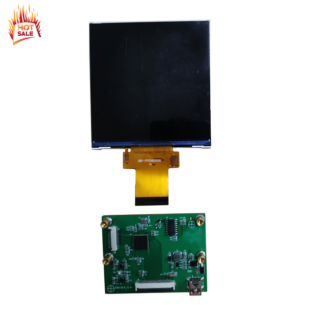 Custom 4.0 inch tft lcd 480RGB*480 touch screen lcd display panel module with HD MI board