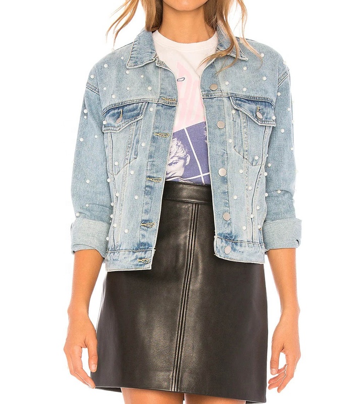 Winter Women Short Denim Jackets Fleece