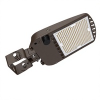 Luminaire LED d'extérieur 140W/W CCT et puissance sélectionnables, type Shoebox, homologué ETL DLC, à montage rapide, pour parking, avec cellule photoélectrique