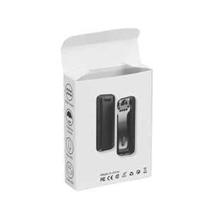 Factory customized printing camera gift box lens film packaging, white cardboard box