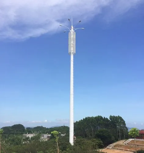 中国供应商通信塔单杆钢塔通信天线塔用于电信 - Product Image 2