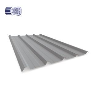 Ral3001 Ral9001 Ral5050 Long Span Metal 0,42mm 0,13-0,9mm Calibre 24 Hoja de acero para techos naranja - Product Image 1