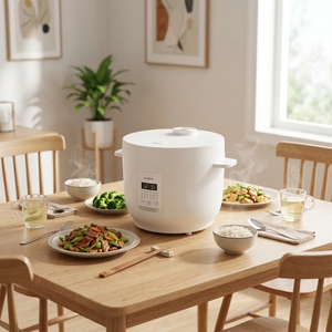Digital 480W Rice <b>Cooker</b> Smart Soup Meat Cooking Appliance <b>Multi</b> Microcomputer Control Precise Cooking With Digital Accuracy. Mu - Product Image 1