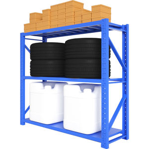 도매 헤비 듀티 조정 가능한 스틸 스태킹 랙 부식 보호 5 층 보관 선반 - Product Image 2