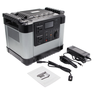1000W 파워 스테이션 백업 휴대용 발전기 태양광 파워 스테이션 인버터 <span class=keywords><strong>UPS</strong></span> 1000W 리튬이온 배터리 전원 공급 장치 파워하우스 - Product Image 1