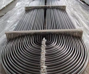 Tubo de Acero Inoxidable 304L ASTM A213, Sin Costura, Acabado Superficial BA, Curvado en U, 25.4 x 2.77 mm, Tubo Redondo para Intercambiador de Calor Industrial - Product Image 5