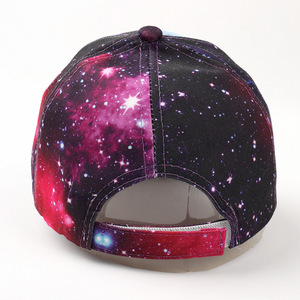 Gorra de Béisbol Unisex 100% Poliéster con Estampado por Sublimación, Patrón Tie Dye Colorido, Protección Solar, Gorra para Exteriores - Product Image 3
