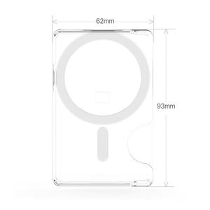 [pluslook] Portefeuille magnétique avec fente pour cartes Magsafe, support de carte coulissant, anneau de support pour iPhone MagSafe avec design fin pour un confort quotidien - Product Image 4