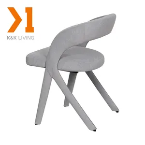 Manufacturer Supply Modern Hollow Back Dining Chair For Dinner Room