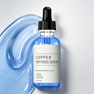 Bakır Peptit <span class=keywords><strong>Bakuchiol</strong></span> Serum Işıltı<span class=keywords><strong>l</strong></span>ı Dolgunlaştırıcı GHK-Cu 5 Çoklu Peptitli Kolajen İçeren Anti-Aging Serum Cilt Nemlendirmesi ve Esnekliği İçin - Product Image 3
