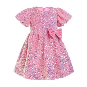 open lace back dress Moonlight Sparkle Dress (FINAL SALE) main image 1