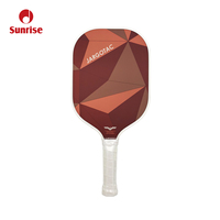 Raquette de pickleball JARGOTAC SP25 approuvée USAPA, nouveau design personnalisé, face texturée en PP CORE, fibre de verre OEM, 418 mm