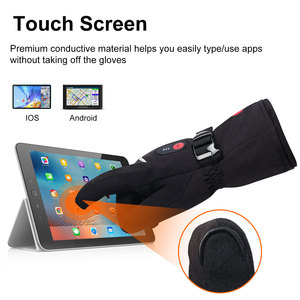 <span class=keywords><strong>Gants</strong></span> <span class=keywords><strong>chauffants</strong></span> thermiques de qualité supérieure pour le cyclisme, avec fonction écran tactile, accessoire d'hiver chaud, pour le ski - Product Image 2