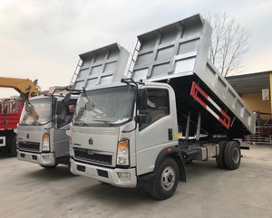 Sinotuck Howo右ハンドル5トン軽ダンプトラック新しい4x2車両工場直販中国ディーゼル燃料左ステアリング - Product Image 2