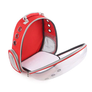 Pet ürünleri aksesuarları tedarik seyahat şeffaf evcil hayvan çantası uçak sırt çantası köpek taşıyıcı - Product Image 4