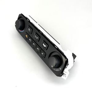 Accord 2001-2002 A/C Control <b>Panel</b> YF-R18421 Manual Actuator ABS <b>Plastic</b> Rectangle Minimalist Design - Product Image 1