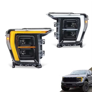 <span class=keywords><strong>Sistema</strong></span> de Faros Delanteros de Fácil Instalación para Ford F-150 Raptor 2021-2023, Faros LED Completos con Lente de Proyector e Indicador Dinámico - Product Image 4